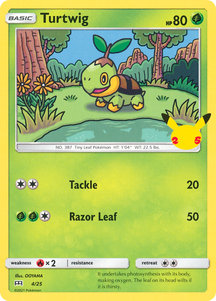 Turtwig (004/25)