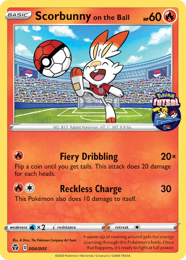 Scorbunny on the Ball (004/5)