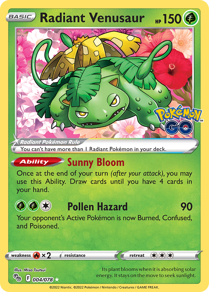 Radiant Venusaur (004/78)