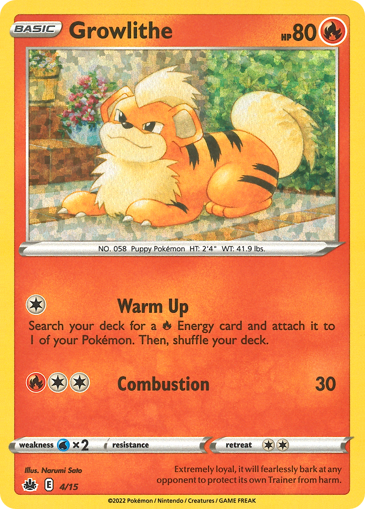 Growlithe (004/15)