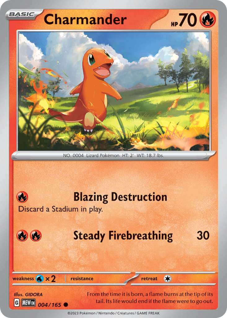 Charmander (004/165)