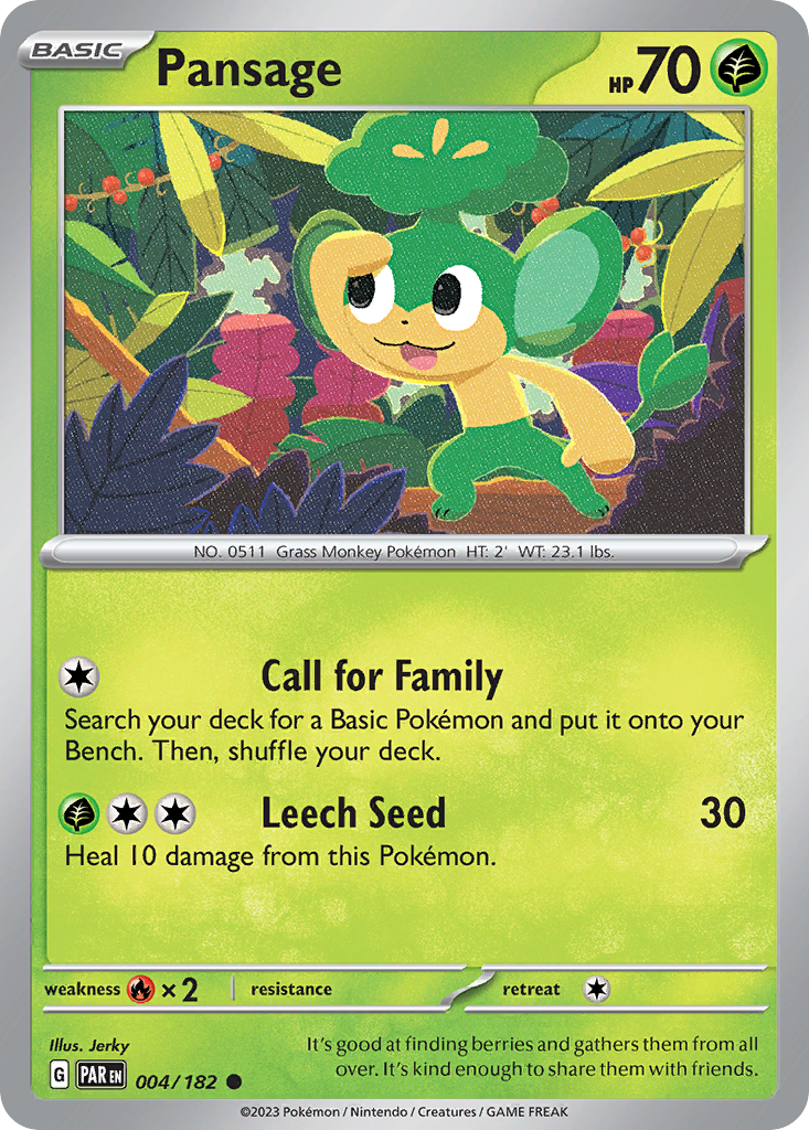 Pansage (004/182)