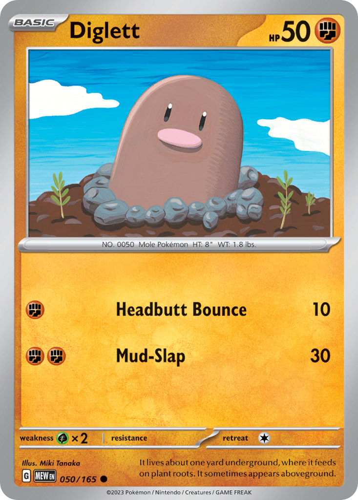 Diglett (050/165)