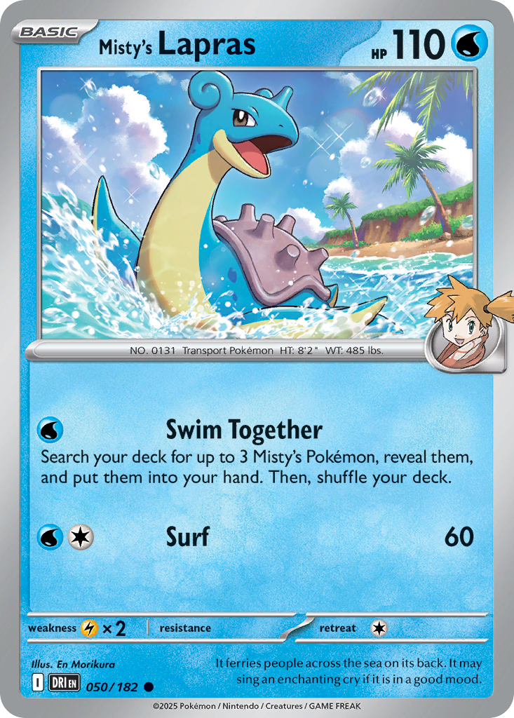 Misty's Lapras (050/182)