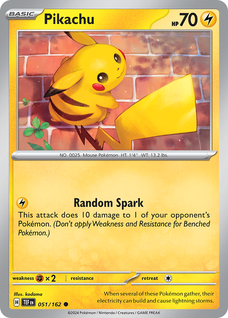 Pikachu (051/162)