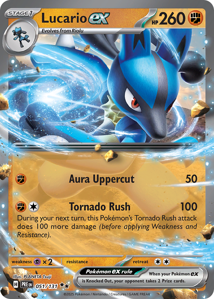 Lucario ex (051/131)