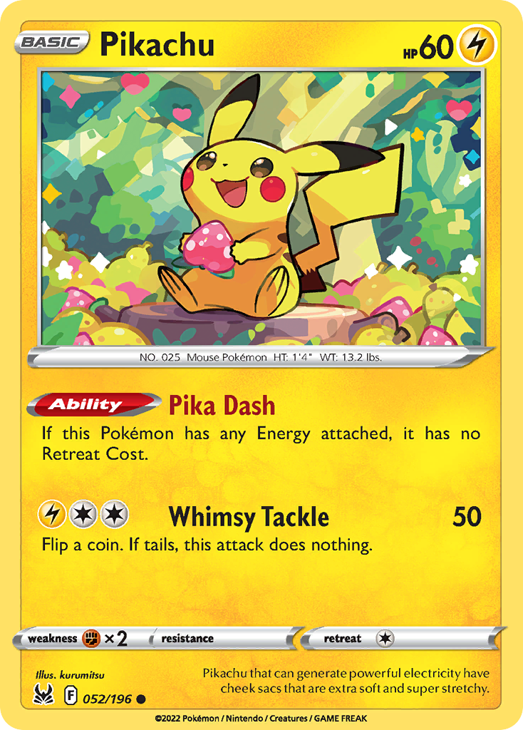 Pikachu (052/196)