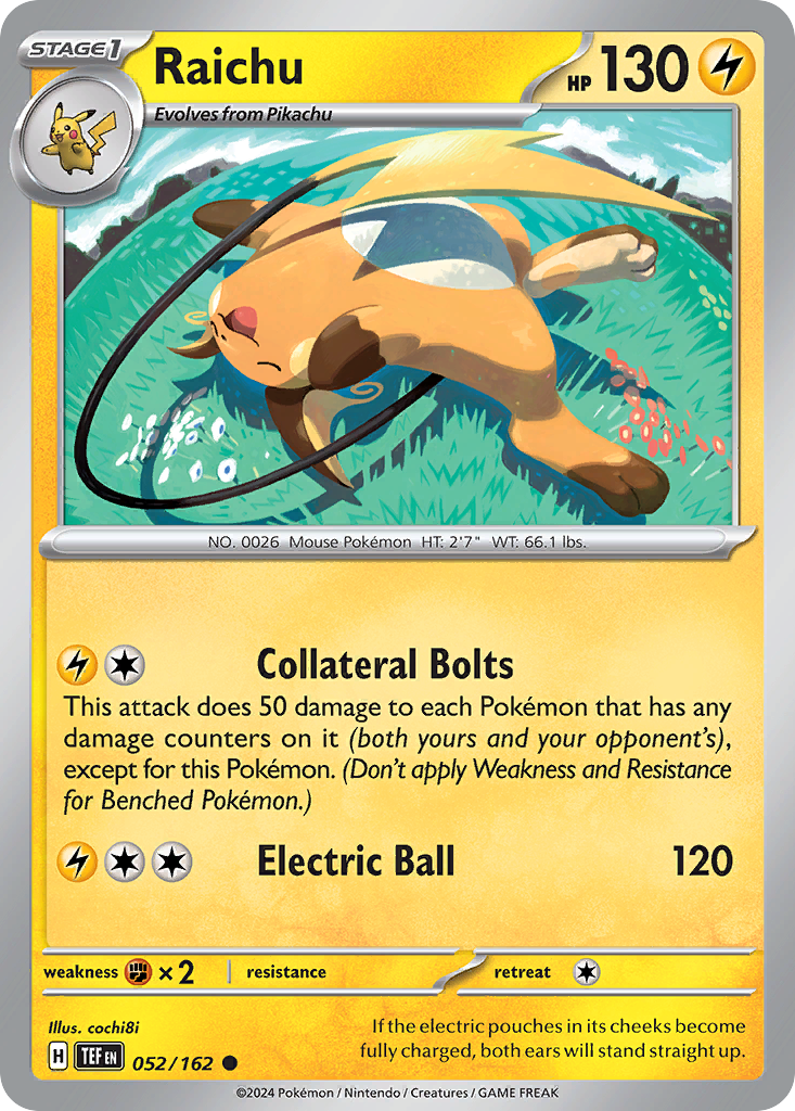 Raichu (052/162)