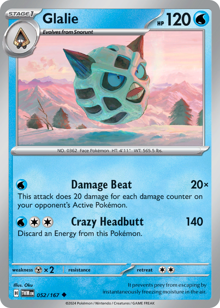 Glalie (052/167)