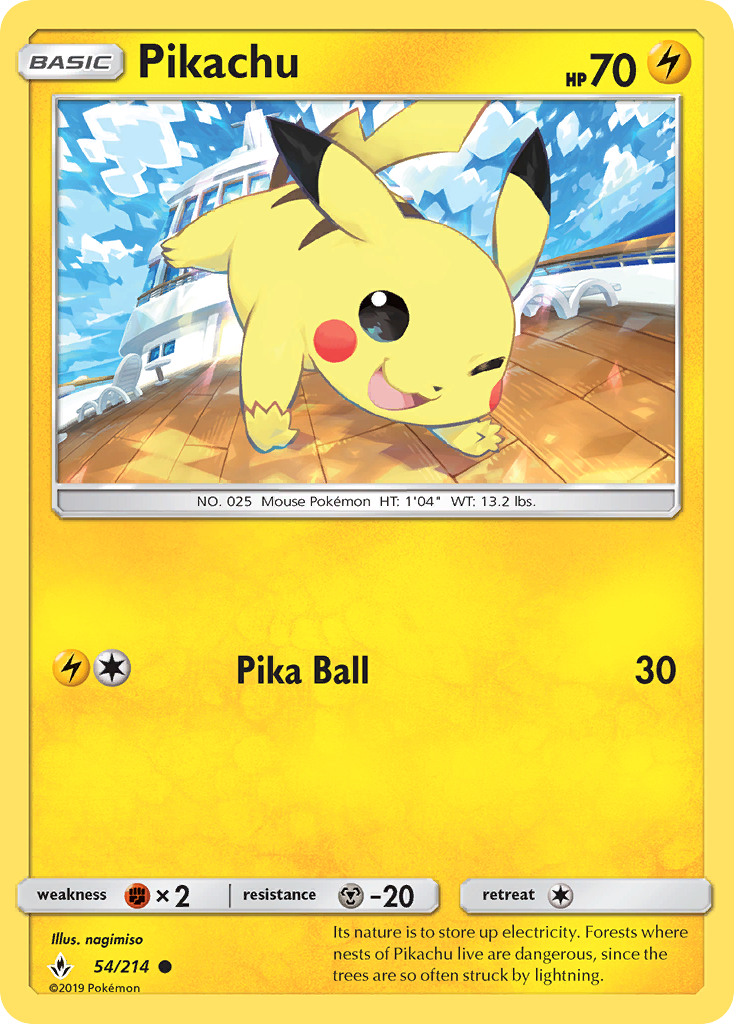 Pikachu (054/214)