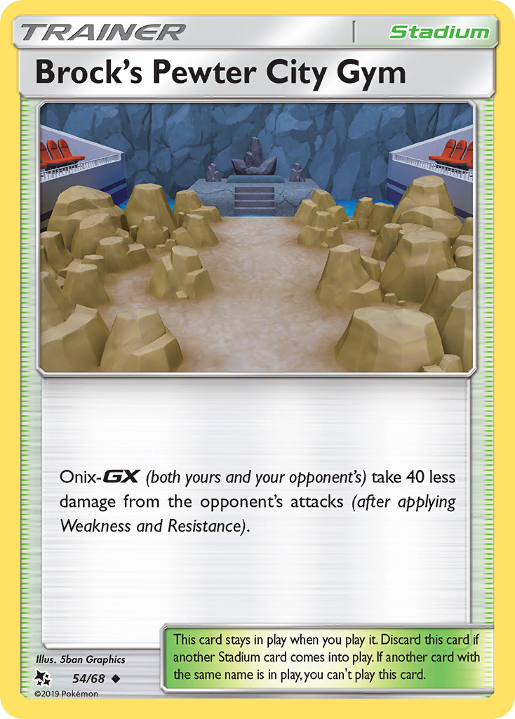 Brock's Pewter City Gym (054/68)
