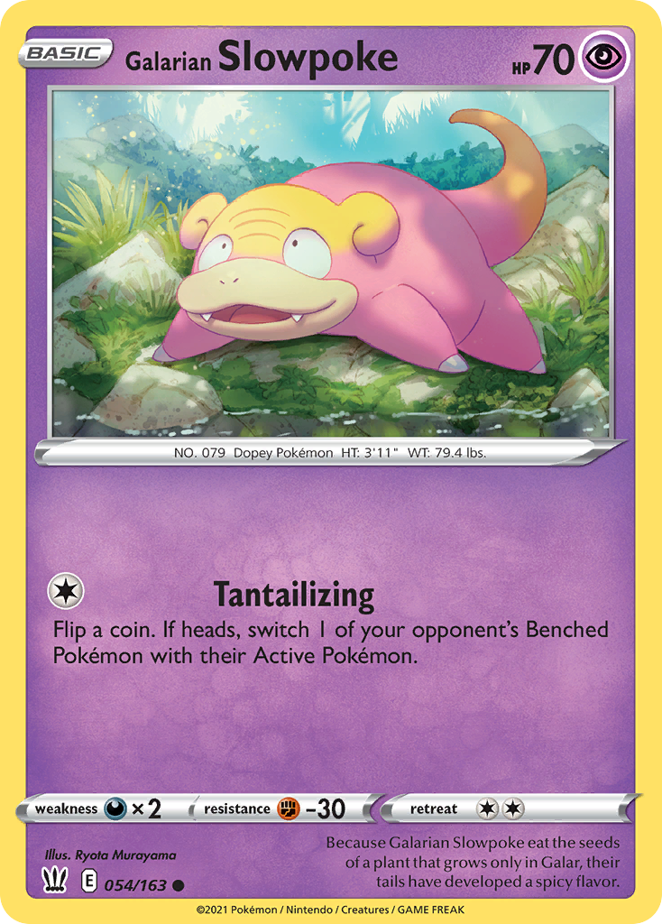 Galarian Slowpoke (054/163)
