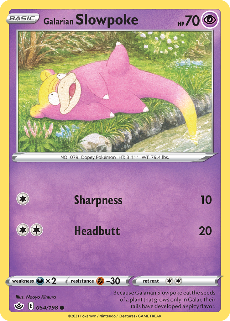 Galarian Slowpoke (054/198)