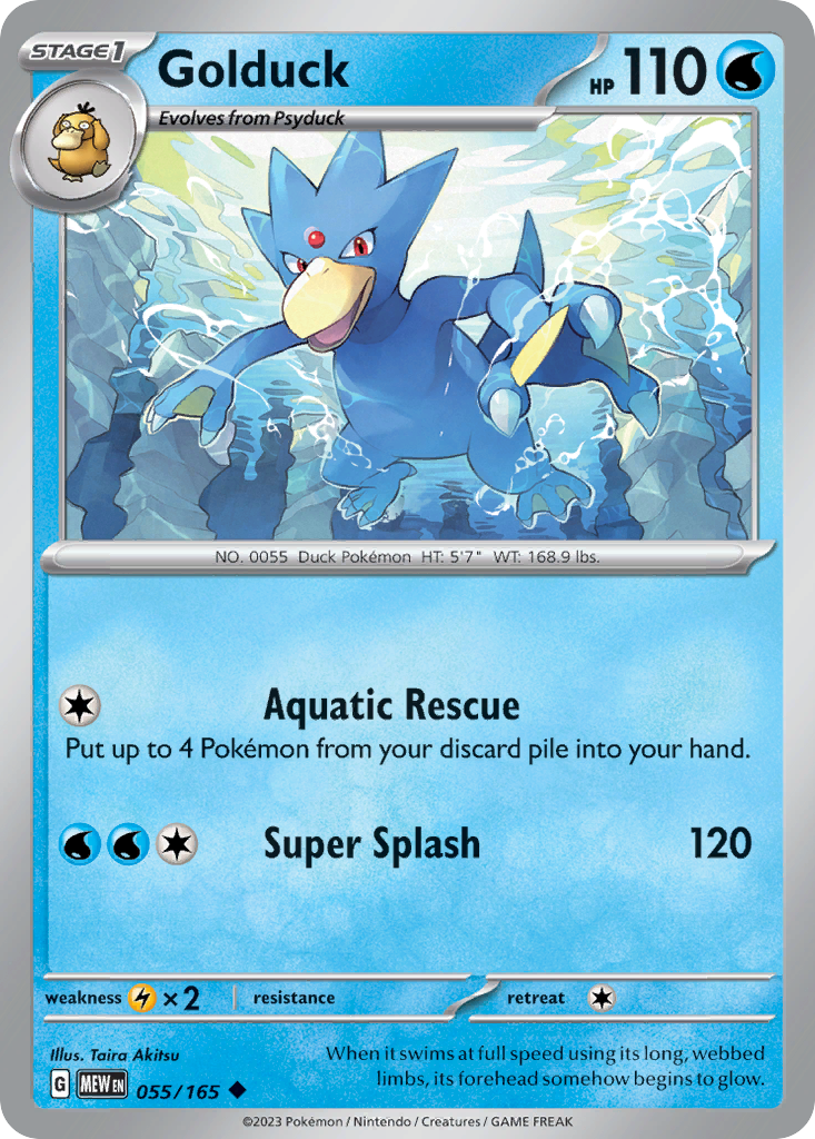 Golduck (055/165)