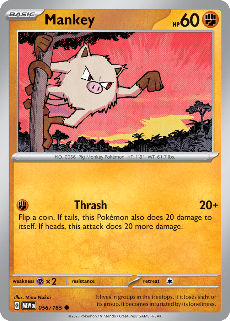 Mankey (056/165)