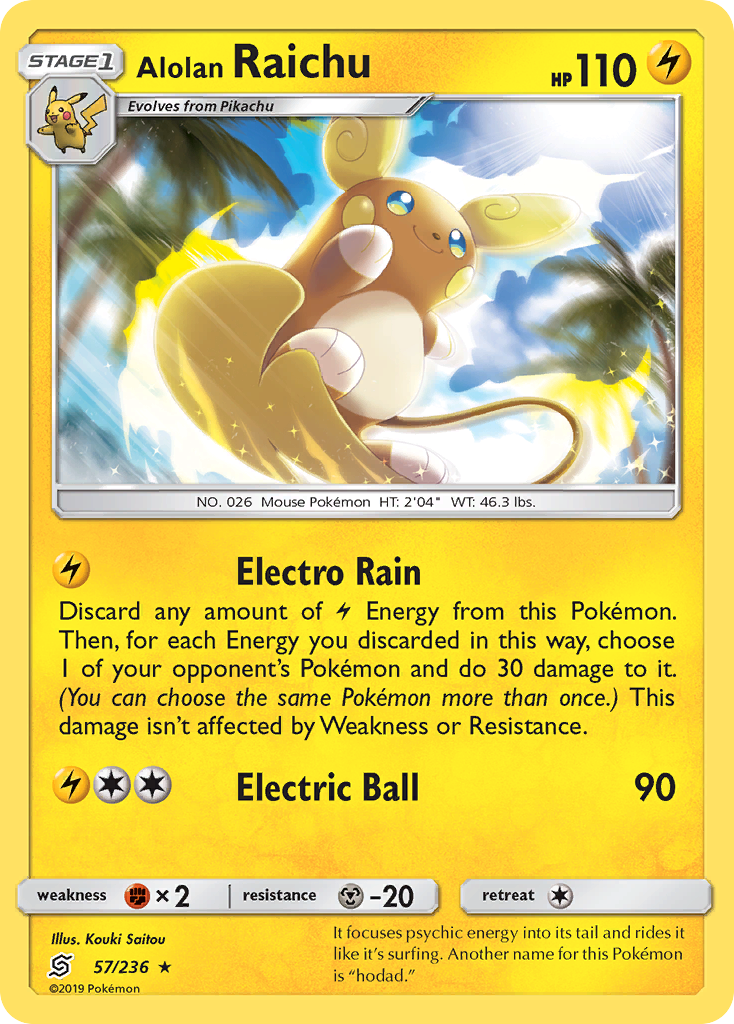 Alolan Raichu (057/236)