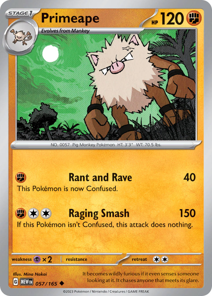 Primeape (057/165)