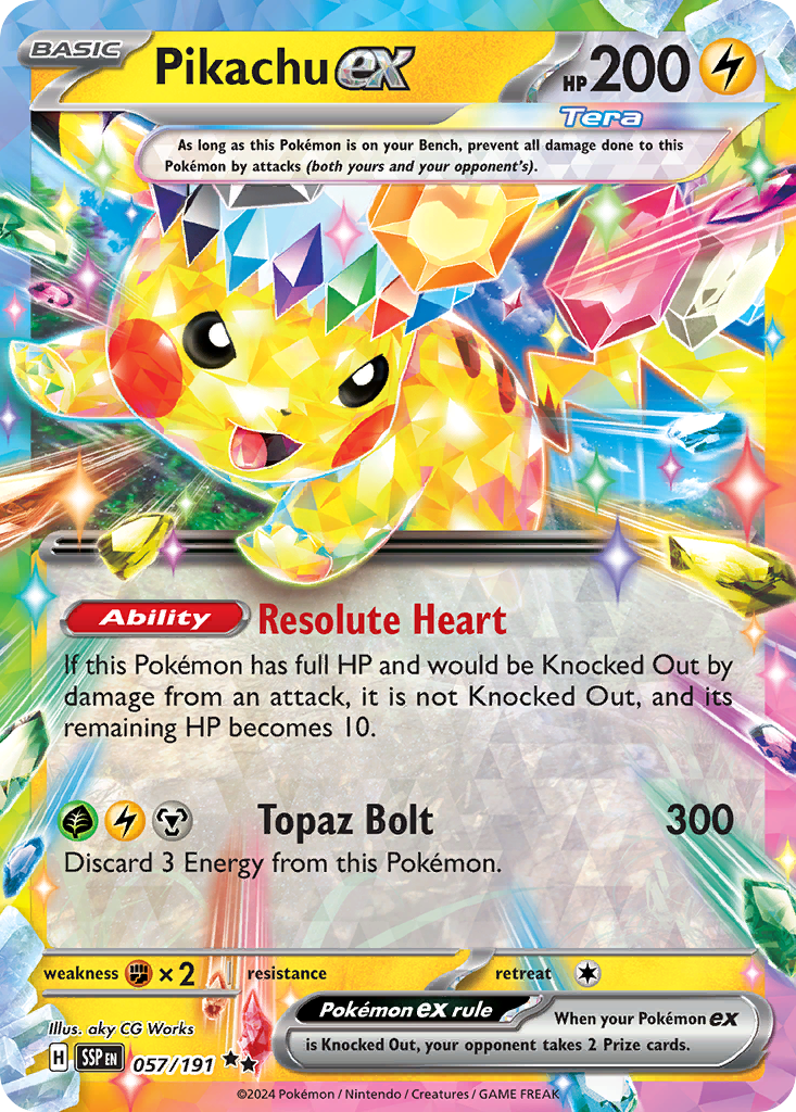 Pikachu ex (057/191)