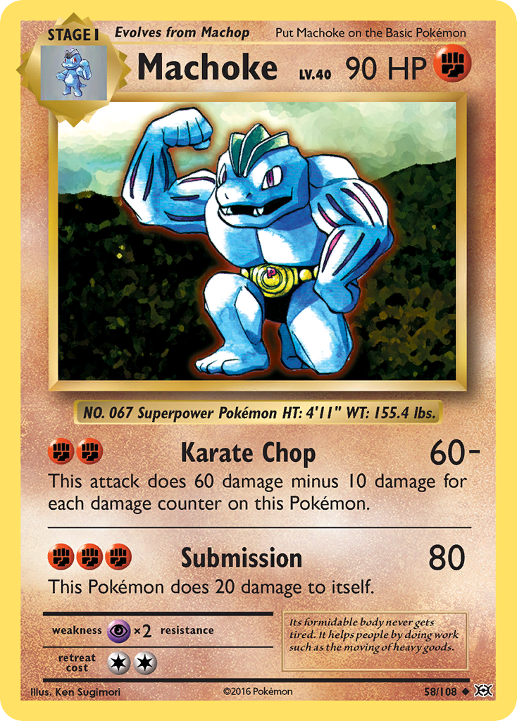 Machoke (058/108)