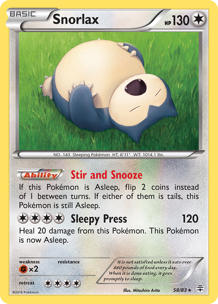 Snorlax (058/83)