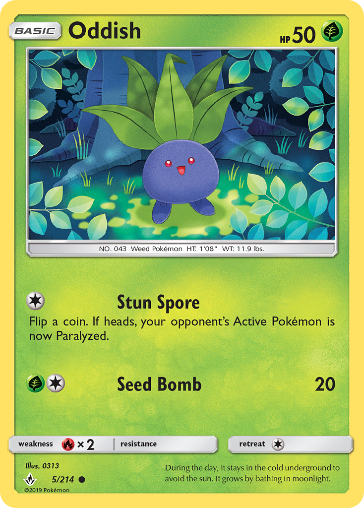 Oddish (005/214)