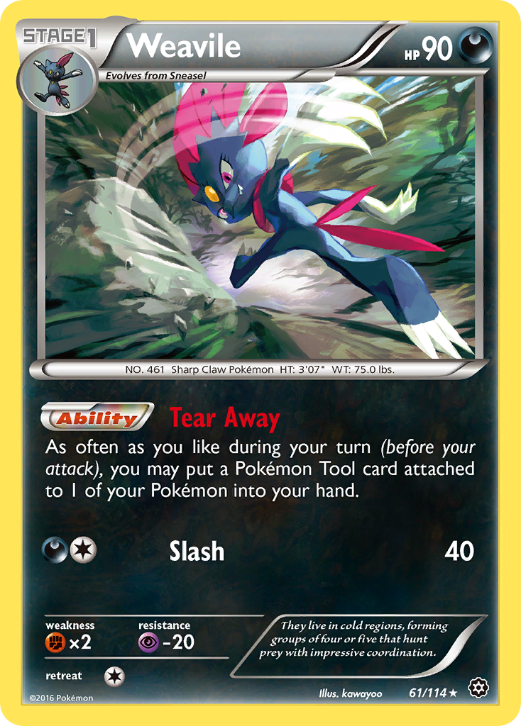 Weavile (061/114)
