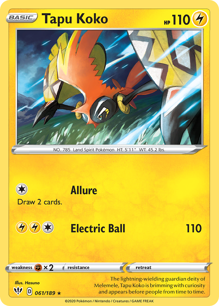 Tapu Koko (061/189)
