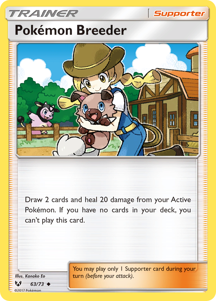 Pokémon Breeder (063/73)