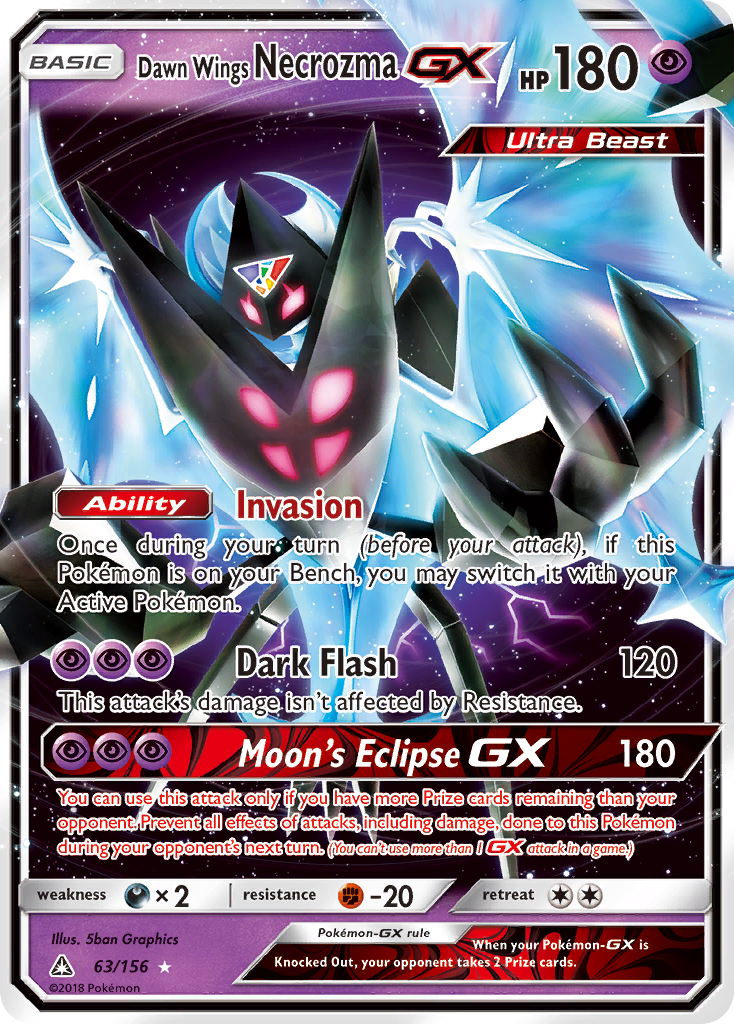 Dawn Wings Necrozma-GX (063/156)