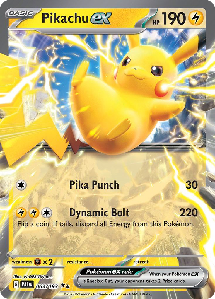 Pikachu ex (063/193)