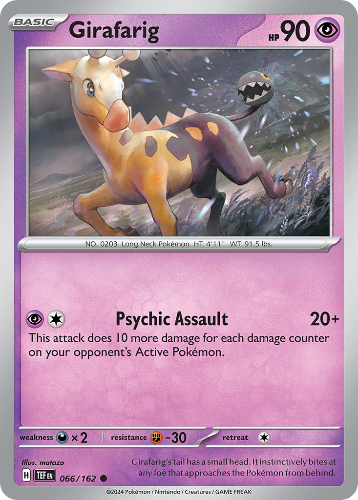 Girafarig (066/162)