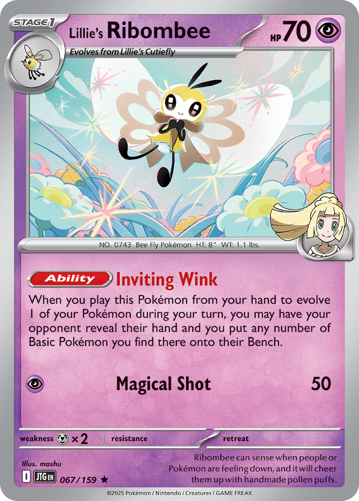 Lillie's Ribombee (067/159)