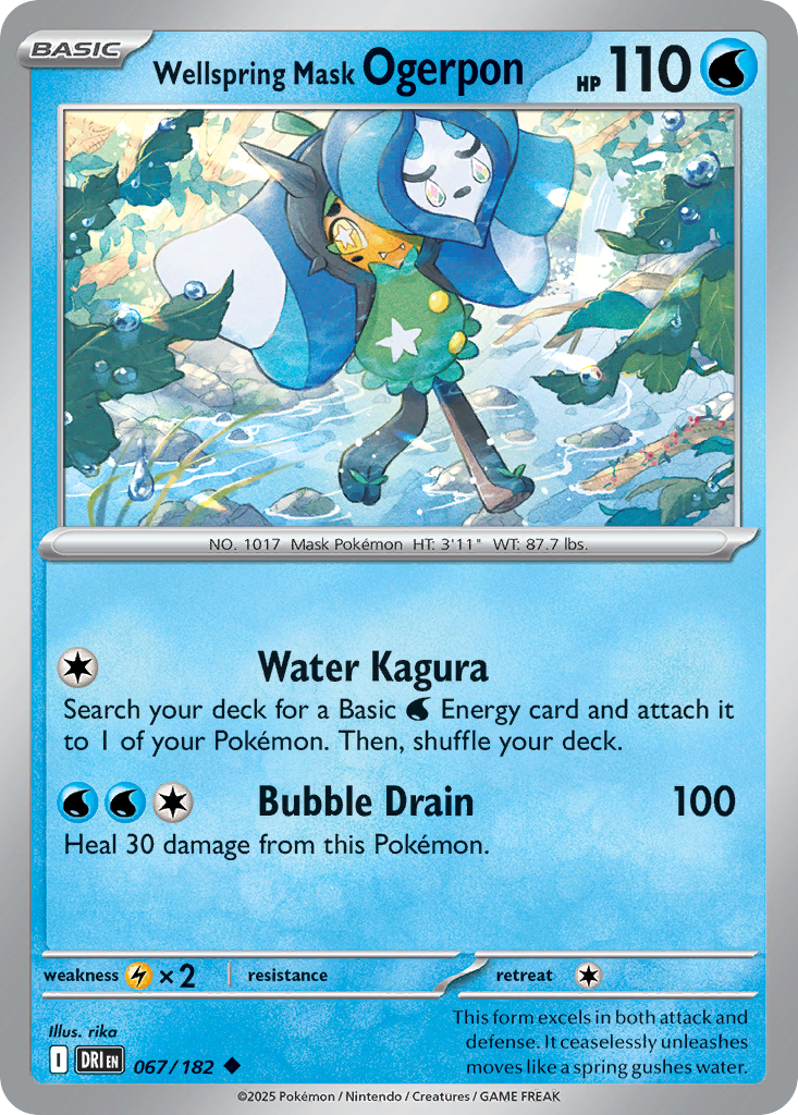 Wellspring Mask Ogerpon (067/182)