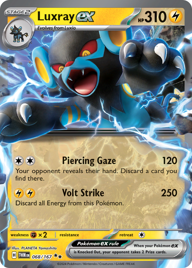 Luxray ex (068/167)