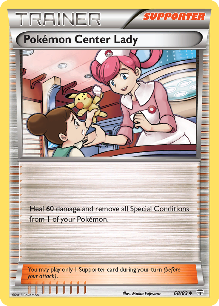 Pokémon Center Lady (068/83)