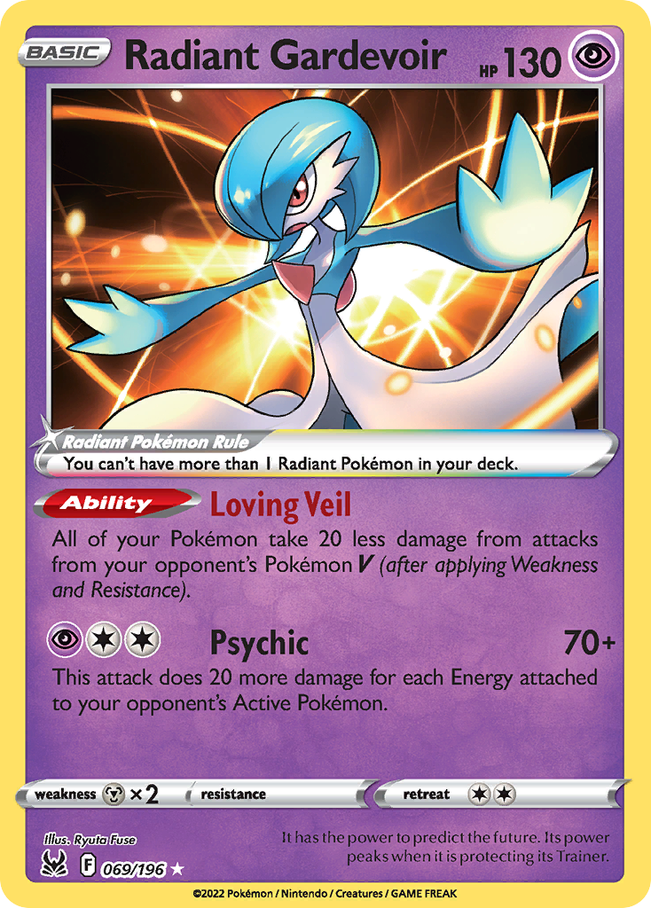 Radiant Gardevoir (069/196)