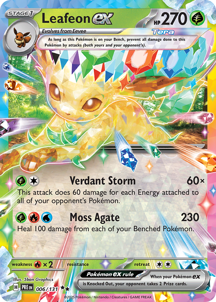 Leafeon ex (006/131)