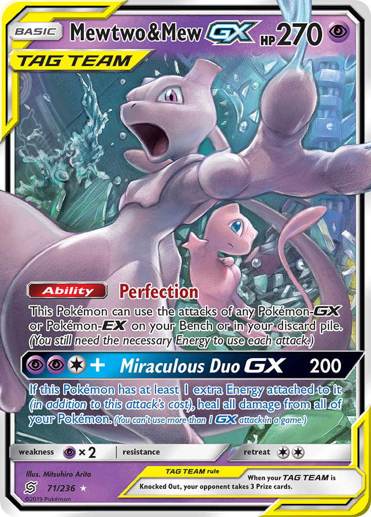 Mewtwo & Mew-GX (071/236)