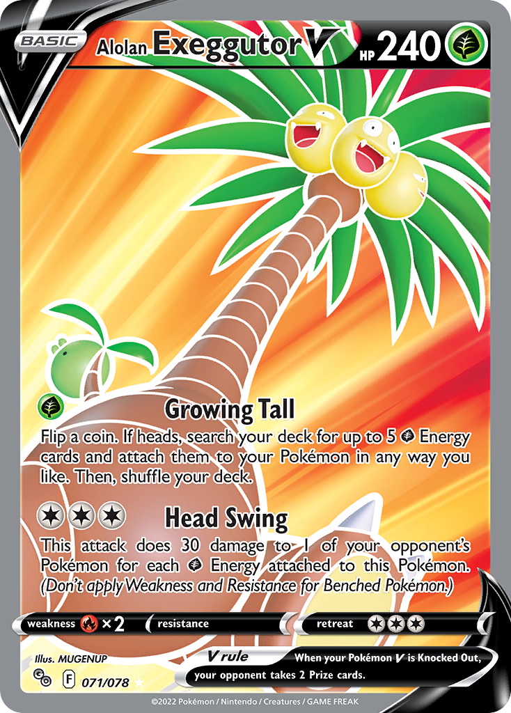 Alolan Exeggutor V (071/78)