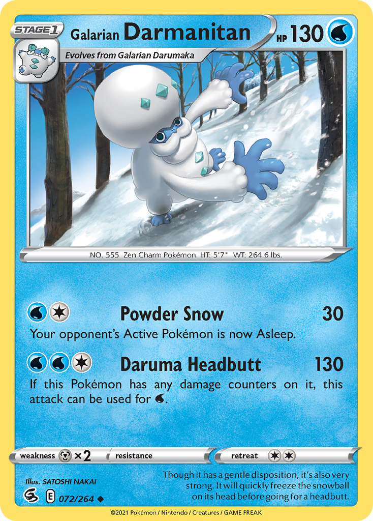 Galarian Darmanitan (072/264)