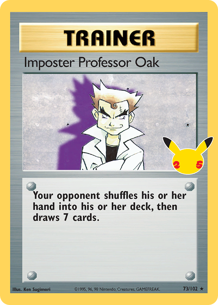 Imposter Professor Oak (073/25)