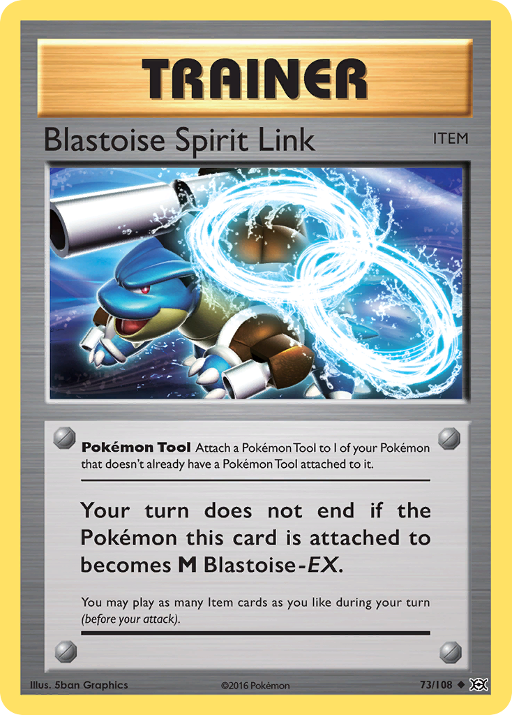 Blastoise Spirit Link (073/108)