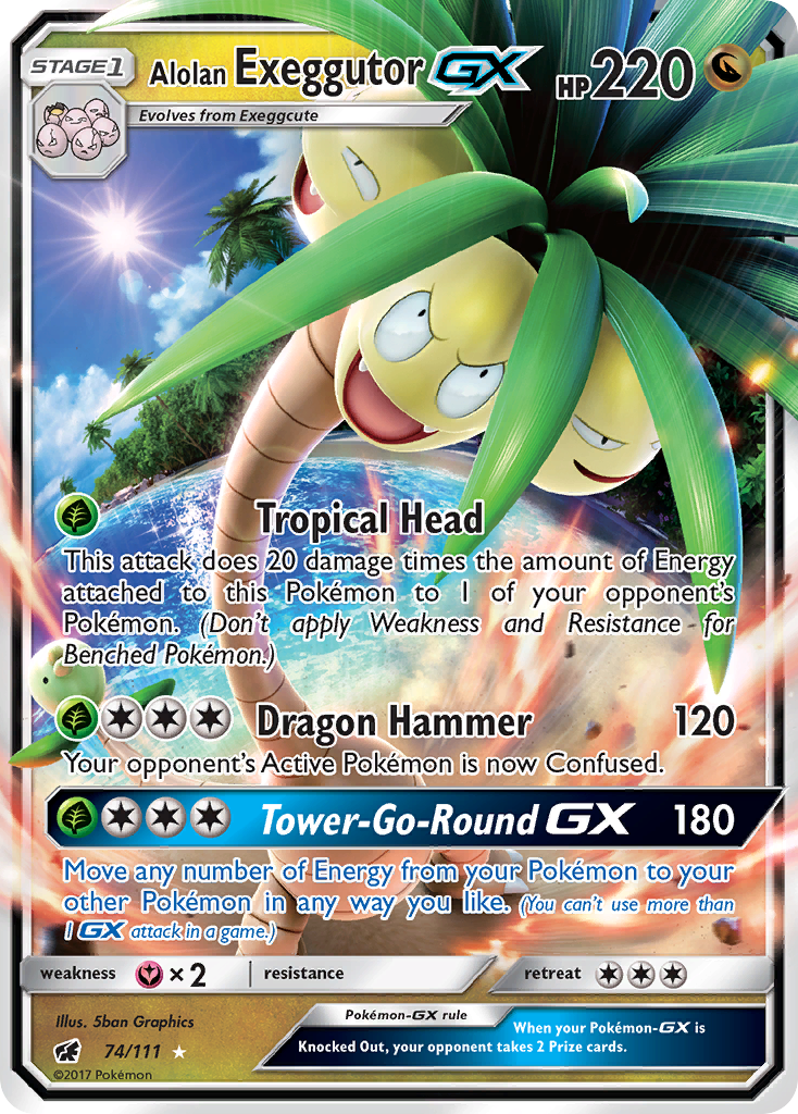 Alolan Exeggutor-GX (074/111)