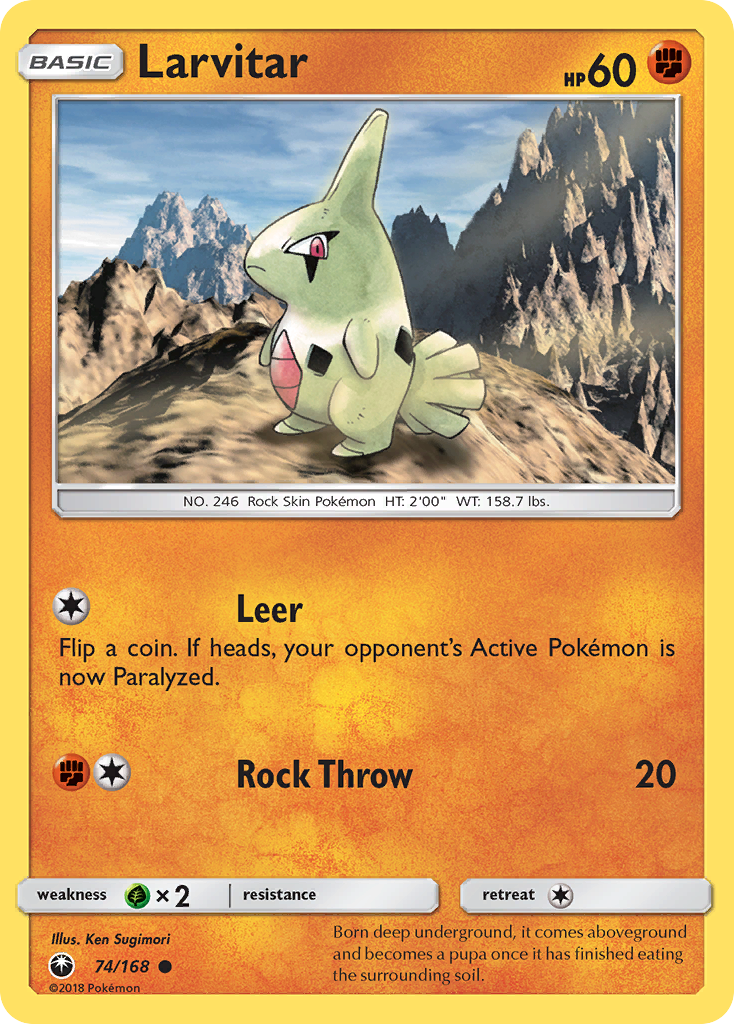 Larvitar (074/168)