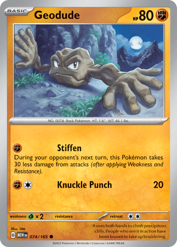 Geodude (074/165)