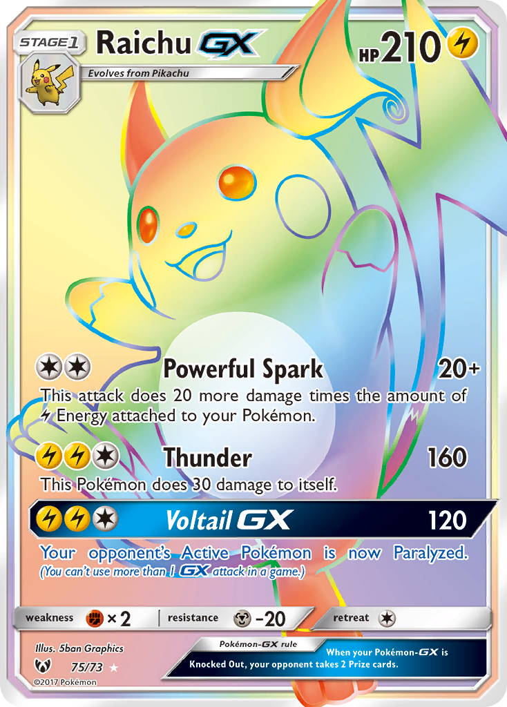 Raichu-GX (075/73)