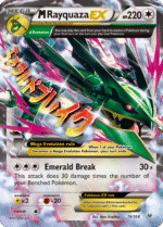 M Rayquaza-EX (076/108)