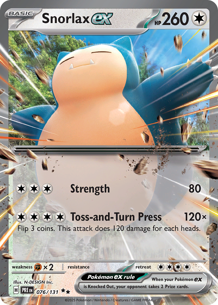 Snorlax ex (076/131)