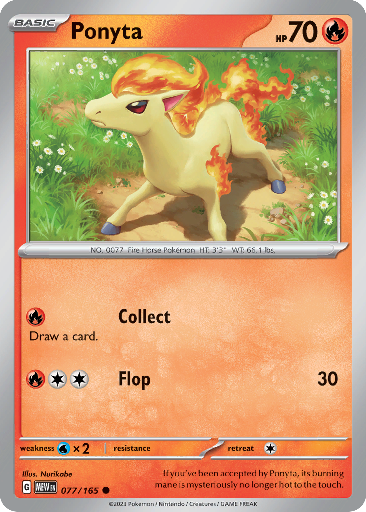 Ponyta (077/165)