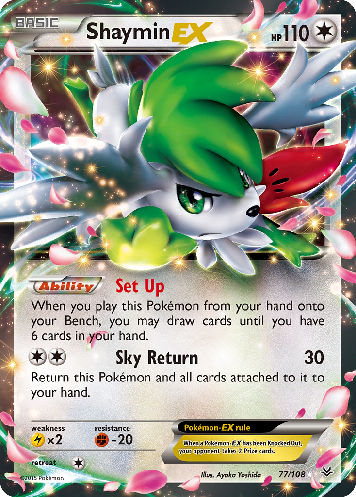 Shaymin-EX (077/108)